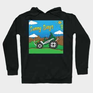 Sunny Days Green Offroad 4x4 Rock Crawler Truck Hoodie